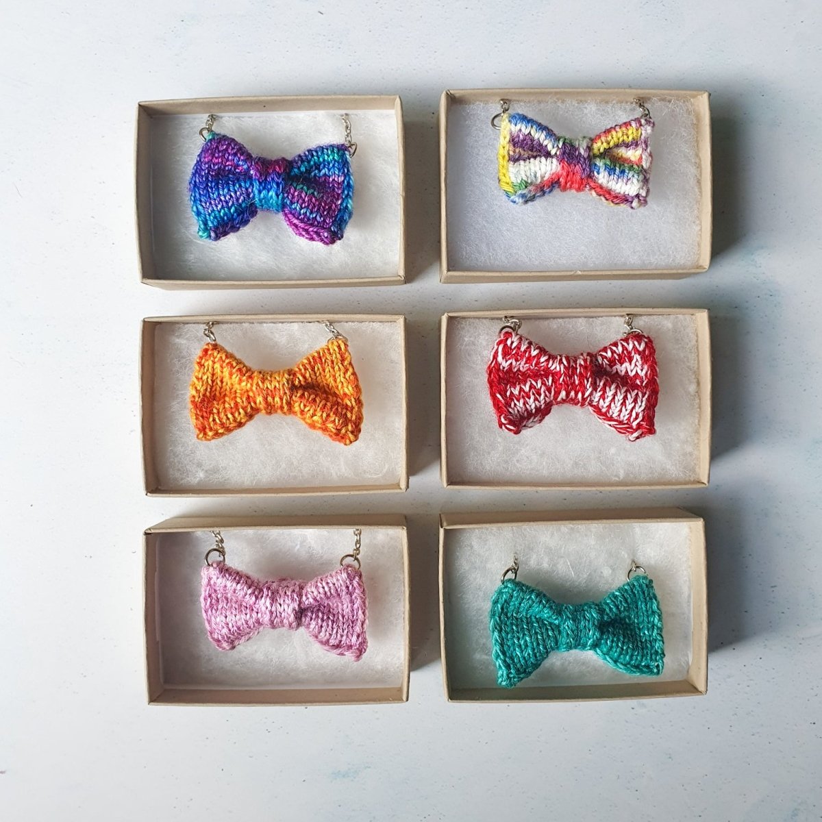 NEW Collection: The Mini Bow Tie Necklaces - Wool & Water