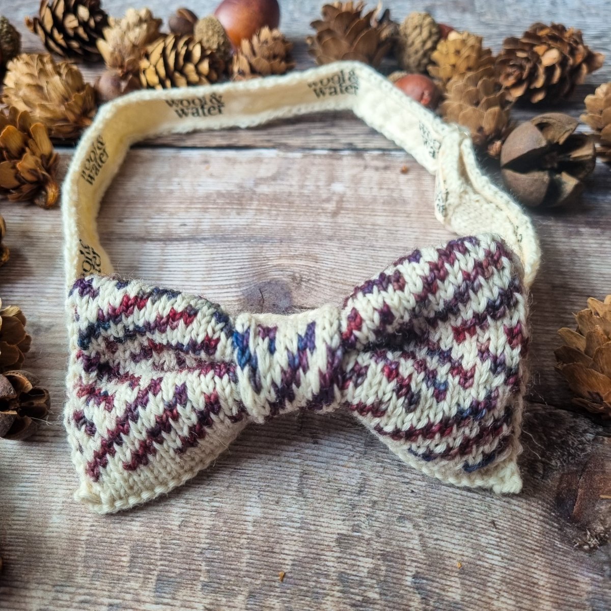 Autumn in Amsterdam Bow Tie - Wool & Water