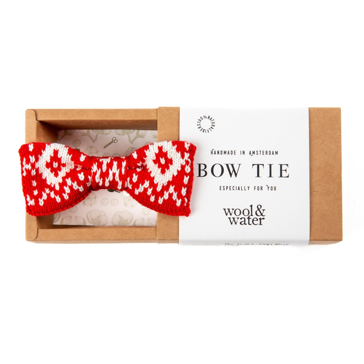 Festive Bow Tie: Hygge - Wool & Water