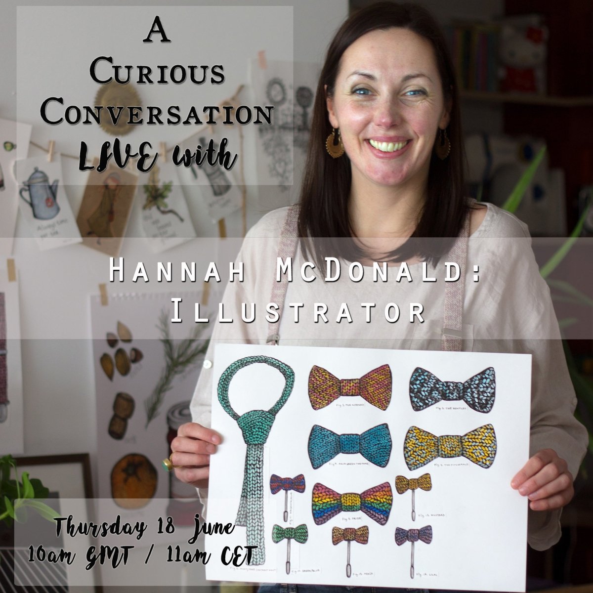 Curious Conversation #1: Hannah McDonald, Illustrator - Wool & Water
