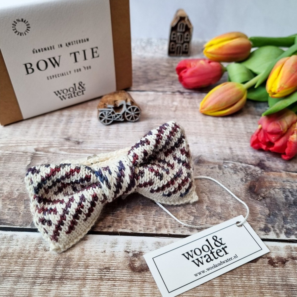 Autumn in Amsterdam Bow Tie - Wool & Water