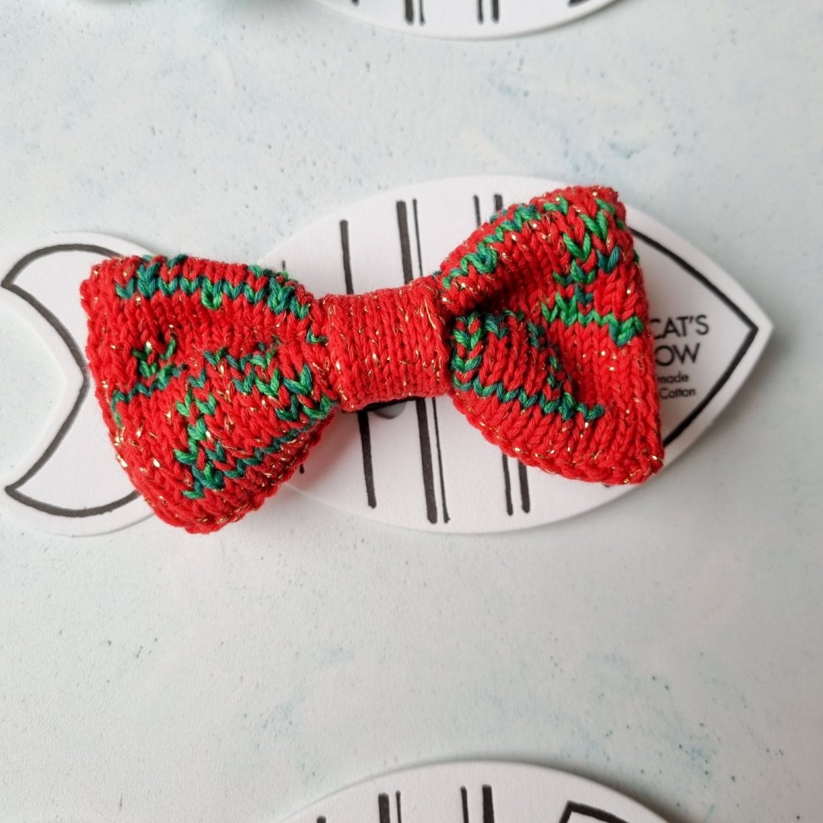 Clearance: Cat / Tiny Dog Bow Ties - Wool & Water