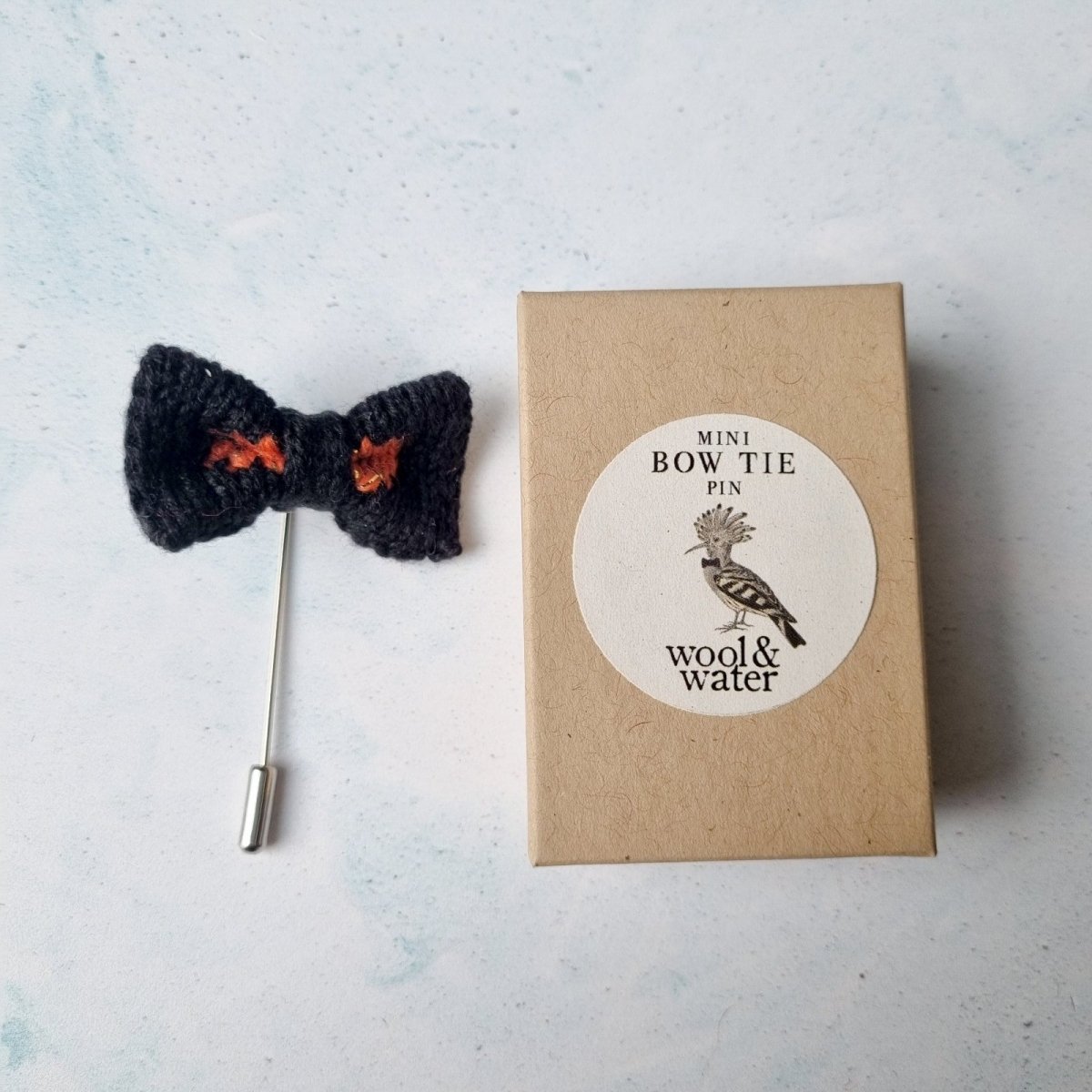 Clearance: Mini Bow Tie Pins - Wool & Water