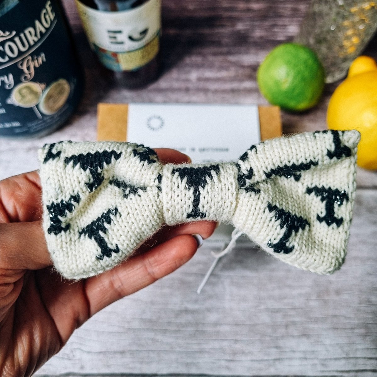 Cocktail Bow Tie - Wool & Water