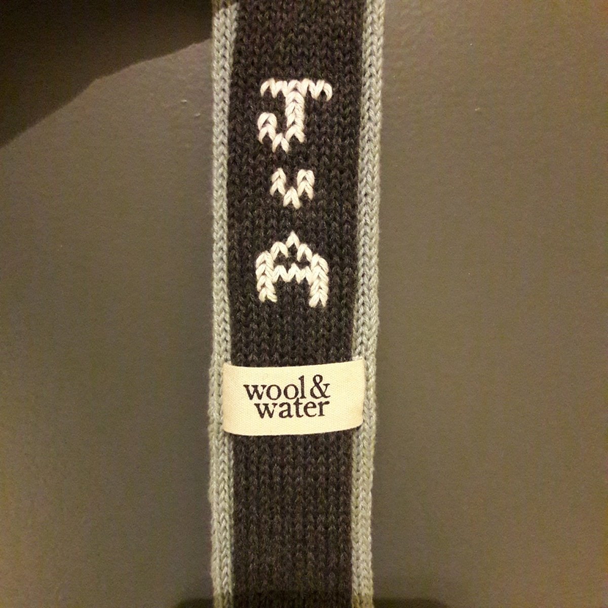Custom Made Tie - Wool & Water