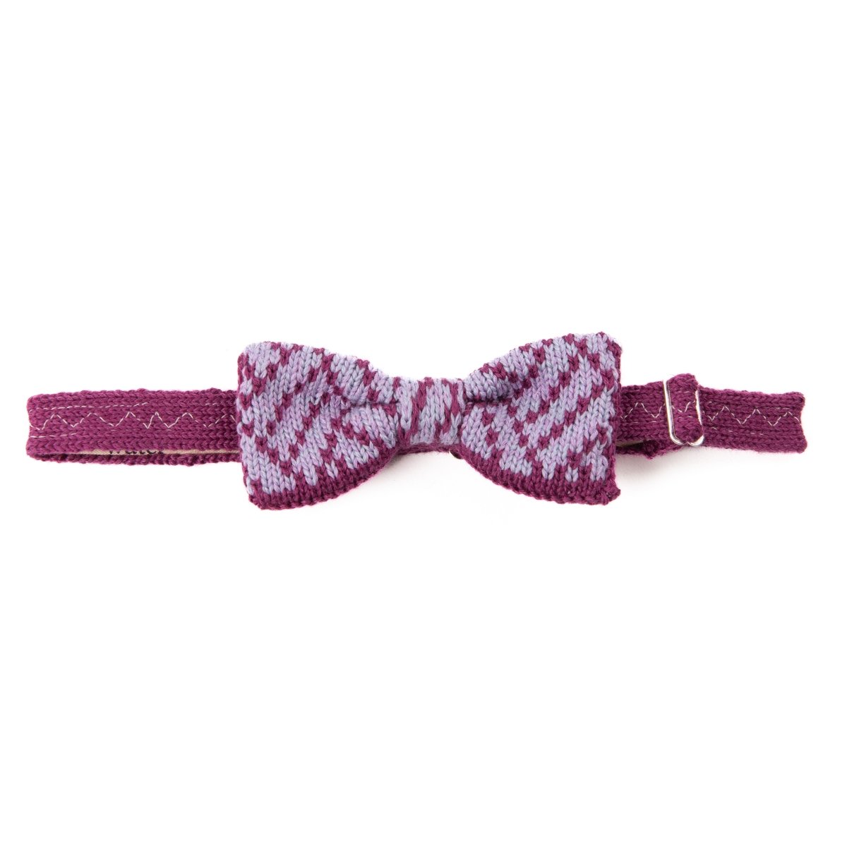 Lilac Whimsy Bow Tie - Wool & Water