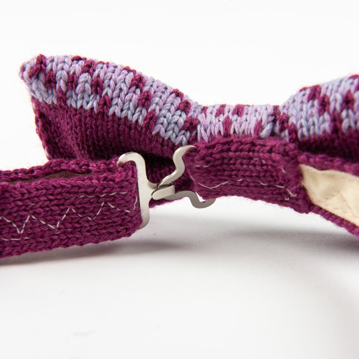 Lilac Whimsy Bow Tie - Wool & Water
