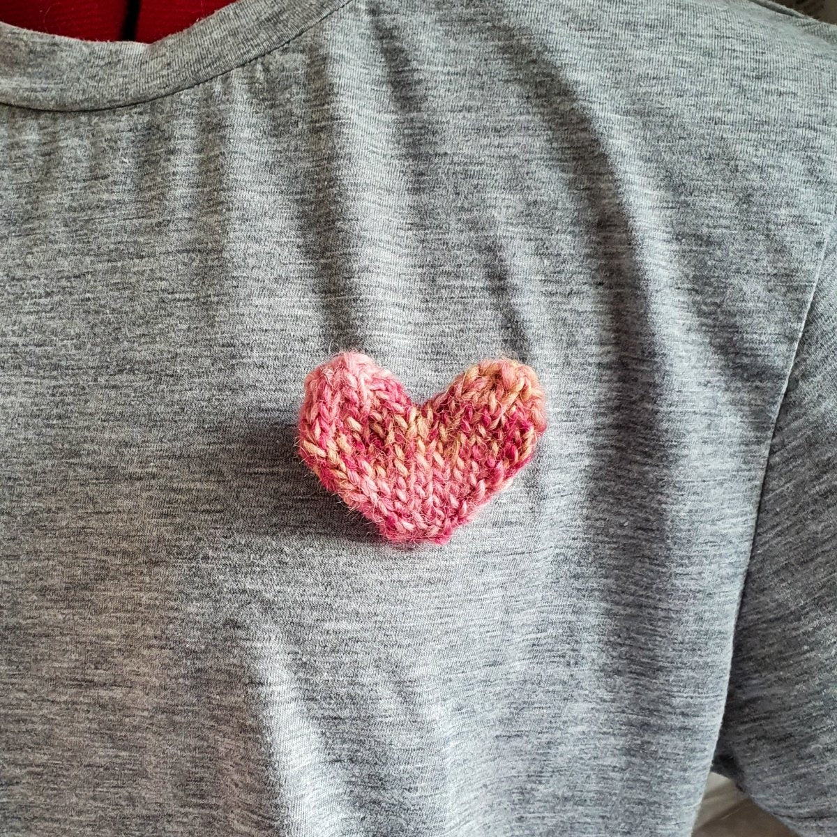 Love Heart Pin - Wool & Water