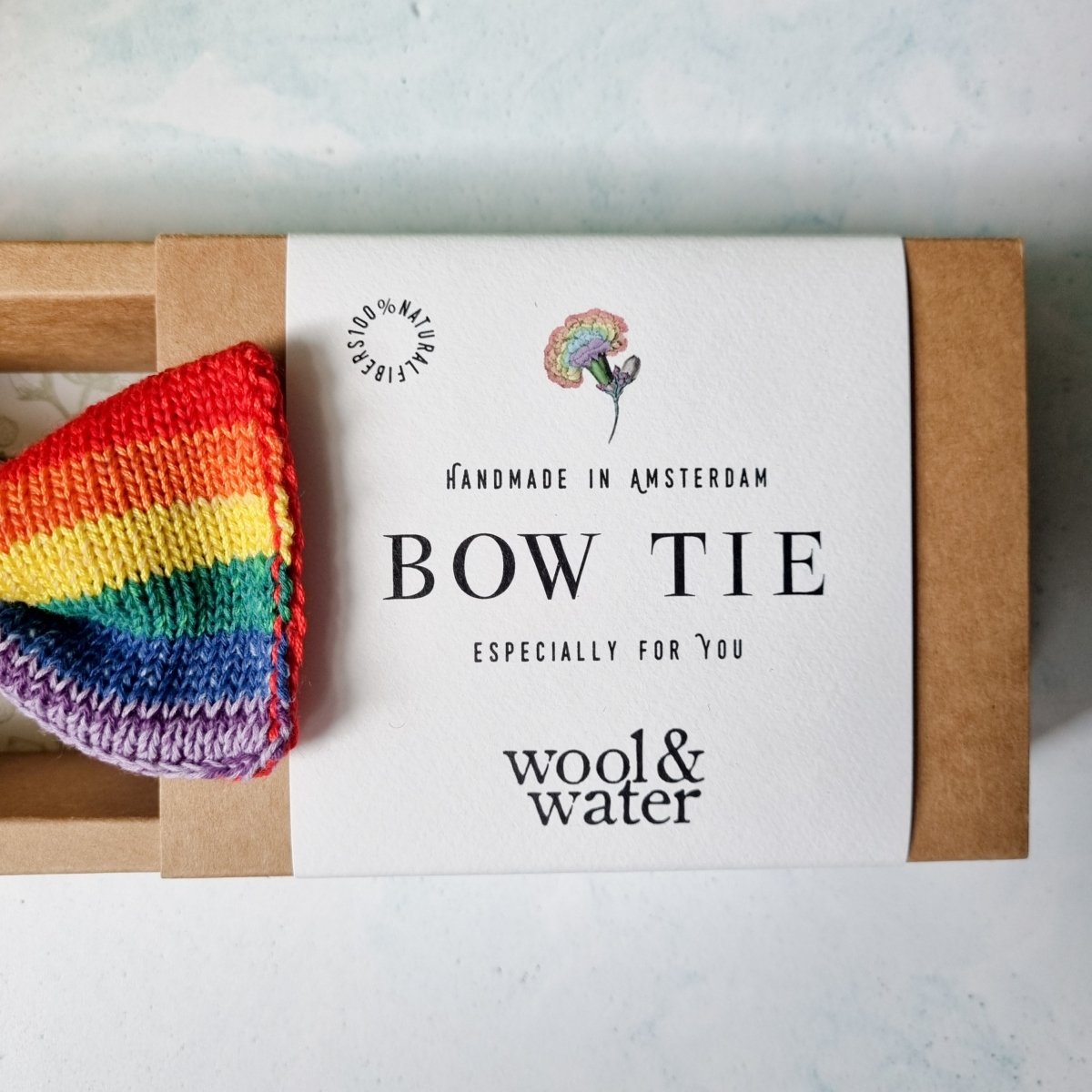 Rainbow Bow Tie: PRIDE - Wool & Water