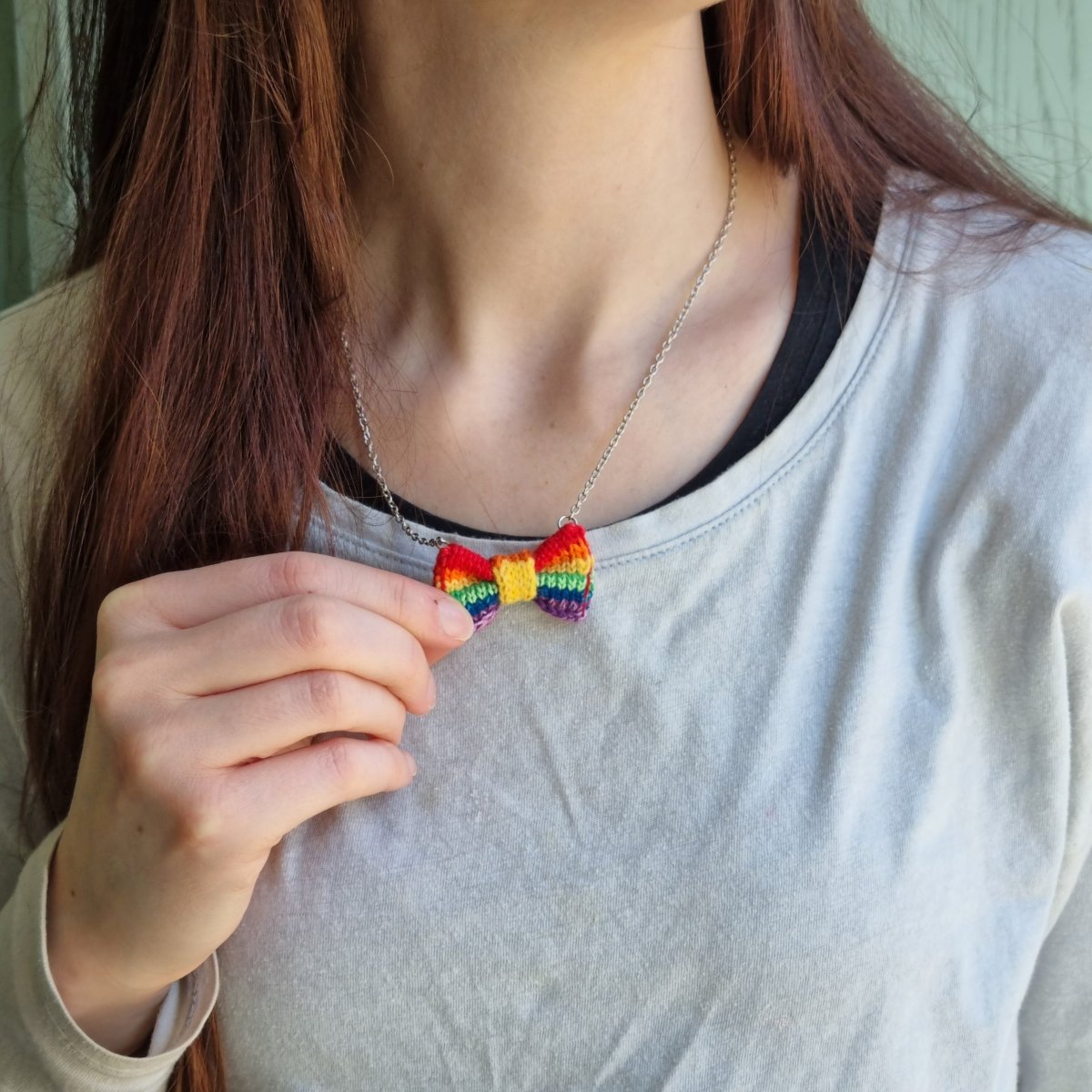 RainBOW Cat Bow Tie + Necklace Set (Special Edition) - Wool & Water