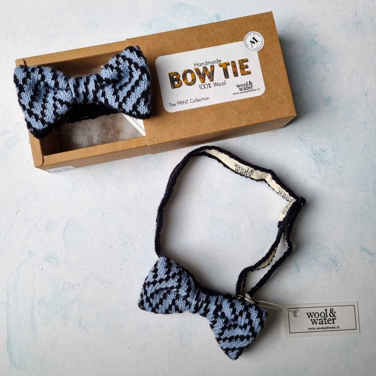 SALE: Bentley Bow Tie - Wool & Water
