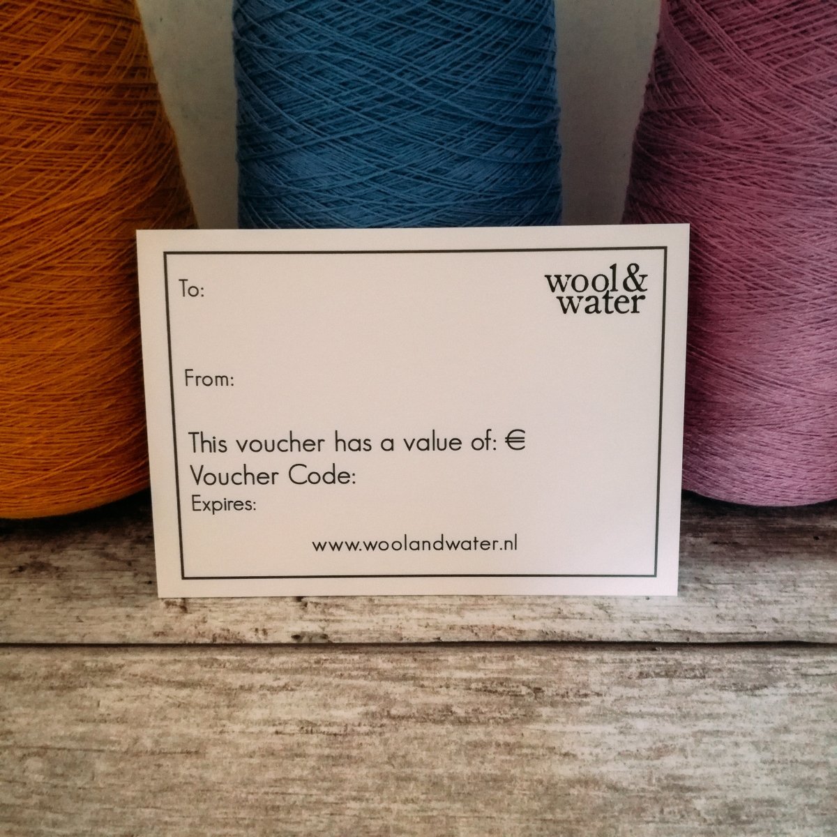 Skinny Tie Gift Voucher - Wool & Water